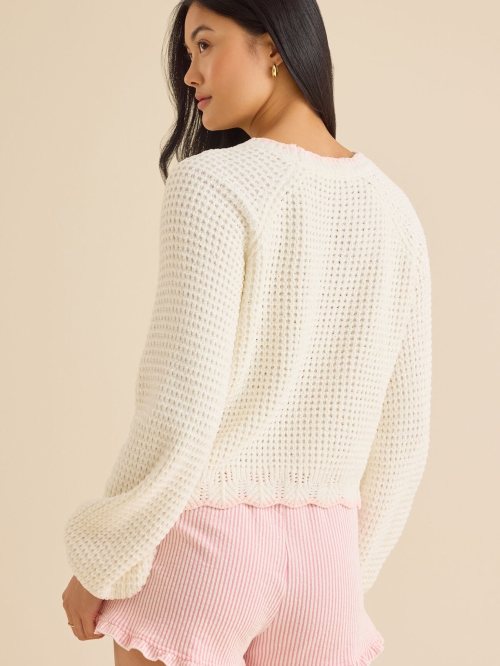 Altar'd State Amber Scalloped Sweater - Picture 5 of 12